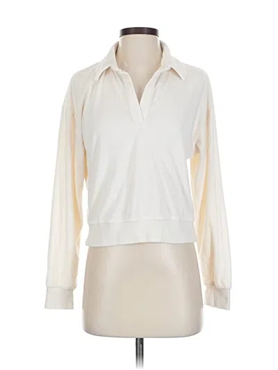 Pre-owned Z Supply Sweatshirt In White