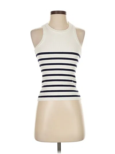 Pre-owned Zara Cardigan Sweater In White