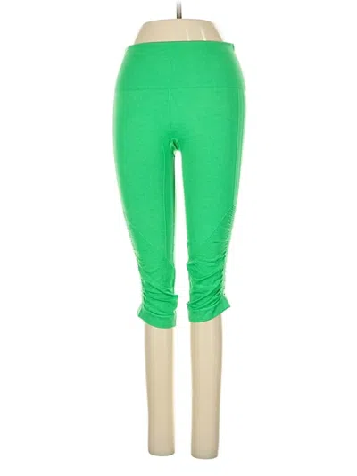 Pre-owned Lululemon Athletica Active Pants In Green