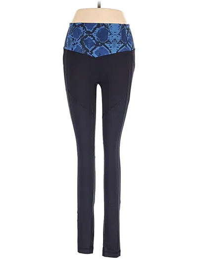 Pre-owned Lululemon Athletica Active Pants In Blue