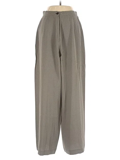 Pre-owned Abs By Allen Schwartz Casual Pants In Gray