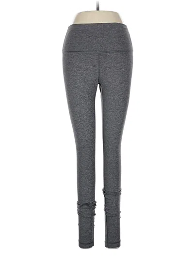 Pre-owned Lululemon Athletica Active Pants In Gray