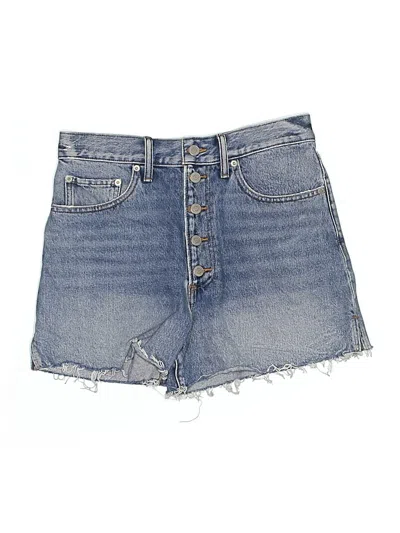 Pre-owned Lucky Brand Denim Shorts In Blue