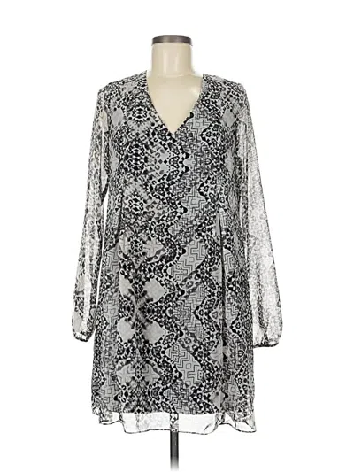 Pre-owned Bcbgeneration Casual Dress In Silver