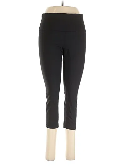 Pre-owned Lululemon Athletica Active Pants In Black