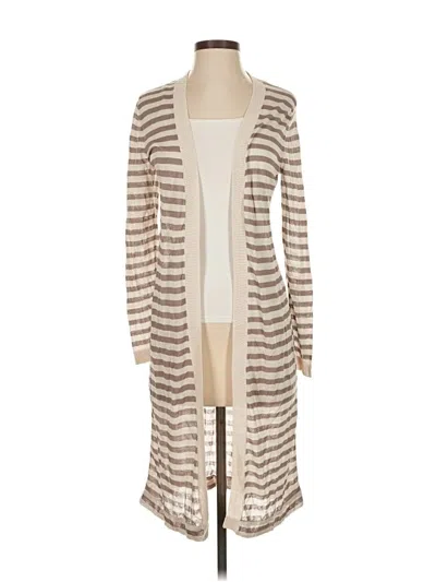 Pre-owned Chico's Cardigan Sweater In Brown