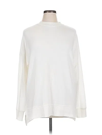 Pre-owned Wonderly Sweatshirt In White