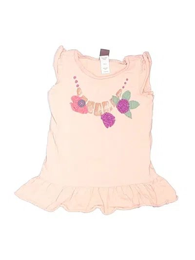 Pre-owned Tea Kids' Sleeveless T-shirt In Pink