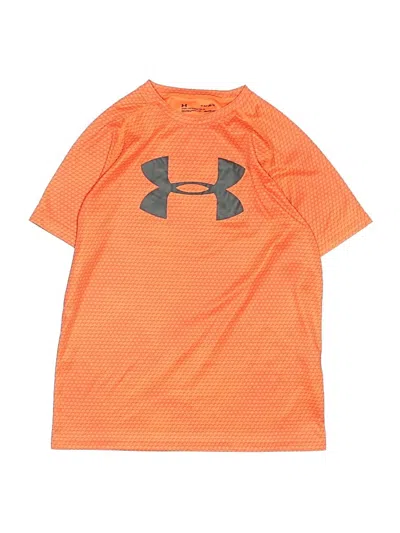 Pre-owned Under Armour Kids' Active T-shirt In Orange