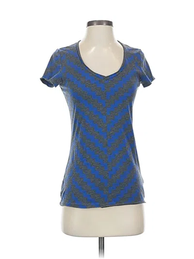 Pre-owned Converse Short Sleeve T-shirt In Blue