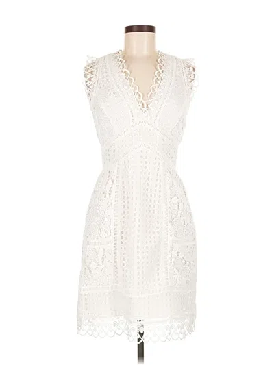 French Connection Cocktail Dress In White