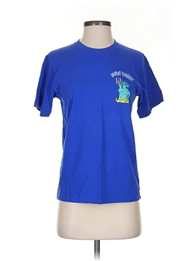 Pre-owned Sprz Ny Short Sleeve T-shirt In Blue