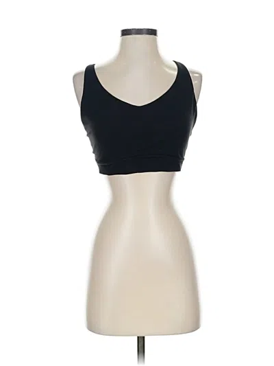 Pre-owned Athleta Sports Bra In Black
