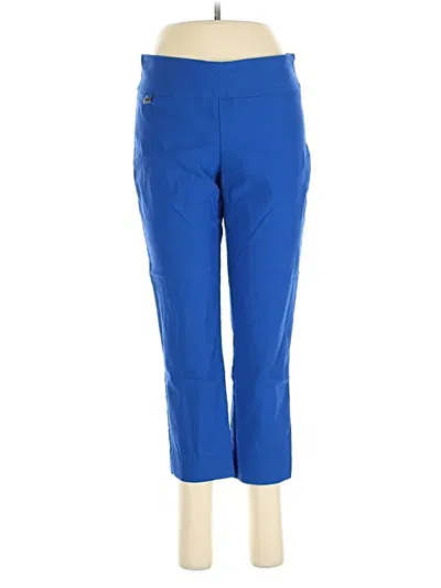 Pre-owned Peck & Peck Active Pants In Blue