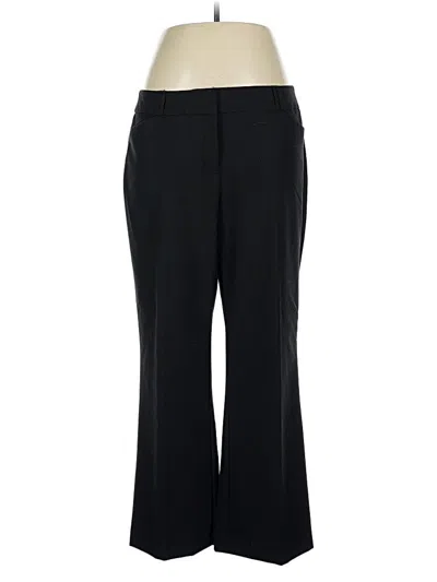 Pre-owned Alfani Dress Pants In Black