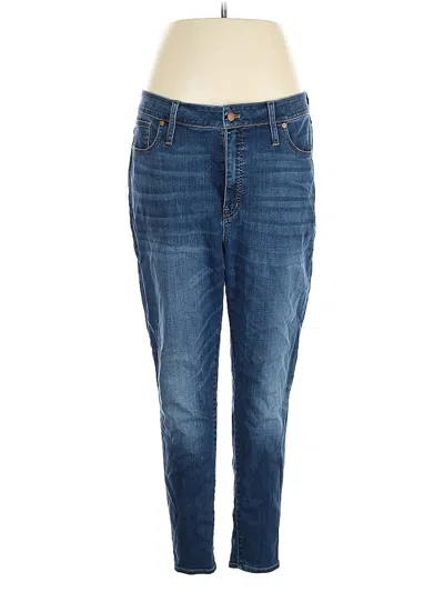 Pre-owned Madewell Jeans In Blue