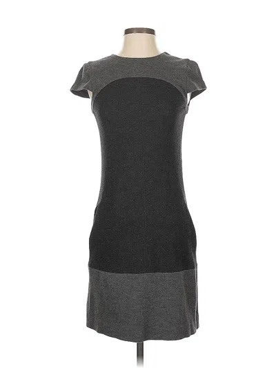 Pre-owned Vince Casual Dress In Gray