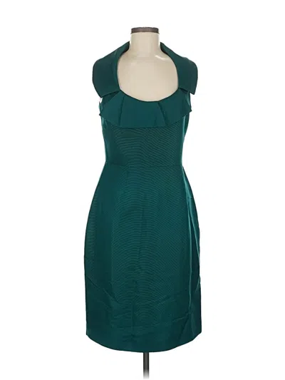 Pre-owned Lela Rose Cocktail Dress In Blue