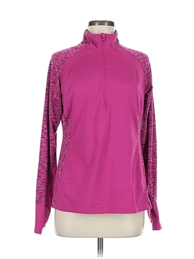 Pre-owned Danskin Now Long Sleeve T-shirt In Pink