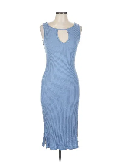 Pre-owned Reformation Cocktail Dress In Blue