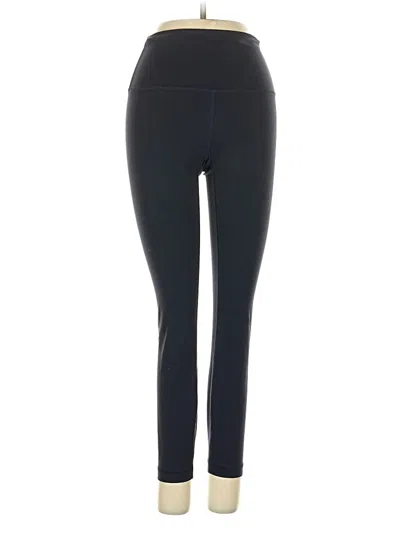 Pre-owned Lululemon Athletica Active Pants In Blue