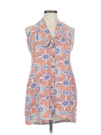 Pre-owned Maeve By Anthropologie Casual Dress In Orange