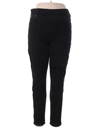 Pre-owned Spanx Jeggings In Black