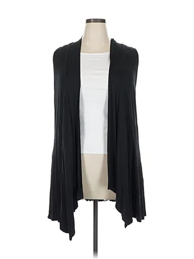 Pre-owned Evolution By Cyrus Cardigan Sweater In Black