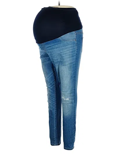 Pre-owned Liz Lange Maternity Jeans In Blue