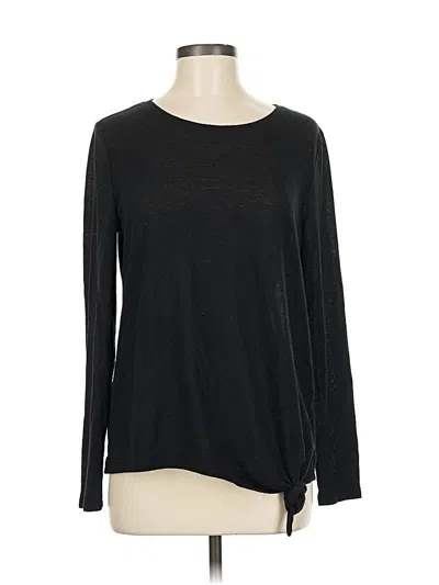 Pre-owned Gap Outlet Long Sleeve T-shirt In Black