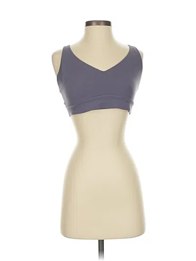 Pre-owned Athleta Sports Bra In Purple