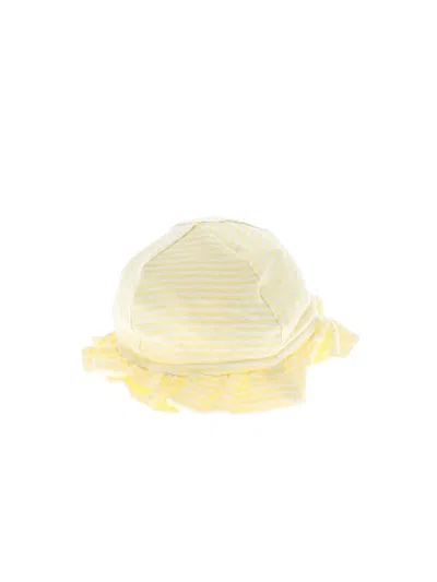 Pre-owned Laura Ashley Kids' Sun Hat In Yellow