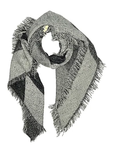 Pre-owned Bay Sky Scarf In Gray