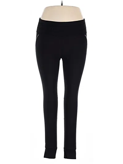 Pre-owned Athleta Active Pants In Black