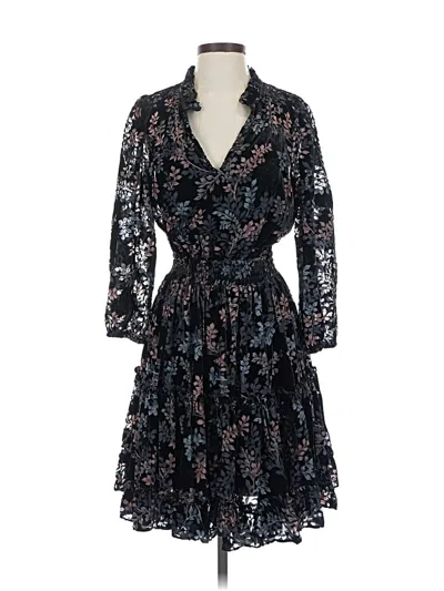 Pre-owned Shoshanna Cocktail Dress In Black