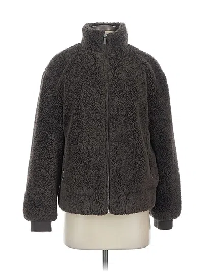 Pre-owned Universal Thread Faux Fur Jacket In Gray