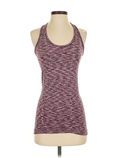 Pre-owned Athleta Active Tank Top In Burgundy