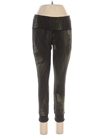 Pre-owned Lululemon Athletica Active Pants In Green