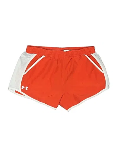 Pre-owned Under Armour Athletic Shorts In Orange
