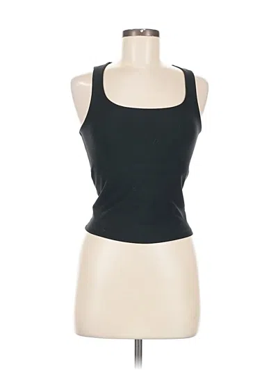 Pre-owned Becca Tank Top Black Halter Neckline Tops
