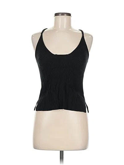 Pre-owned Modern Citizen Tank Top Black Halter Neckline Tops