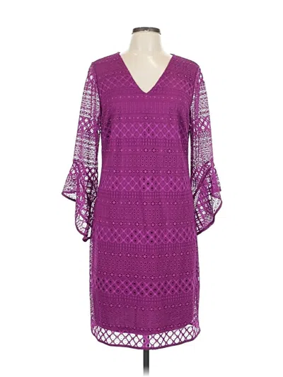 Pre-owned Alfani Cocktail Dress In Purple