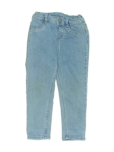 Pre-owned H&m Kids' Jeans In Blue