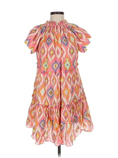 Pre-owned Charina Sarte Casual Dress In Pink