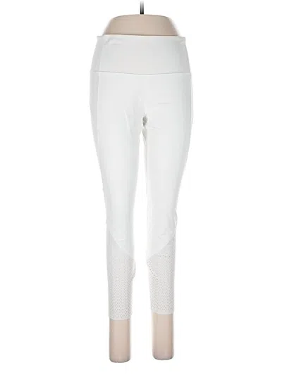 Pre-owned Lululemon Athletica Active Pants In White