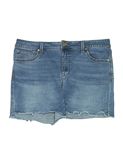 Pre-owned Seven7 Denim Shorts In Blue