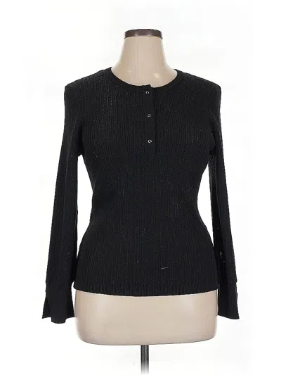 Pre-owned Cece Cardigan Sweater In Black