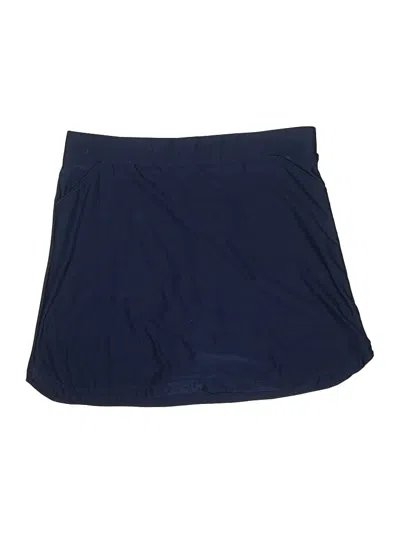 Pre-owned La Mer Luxe Active Skort In Blue