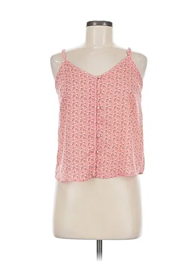Pre-owned Japna Sleeveless Blouse In Pink