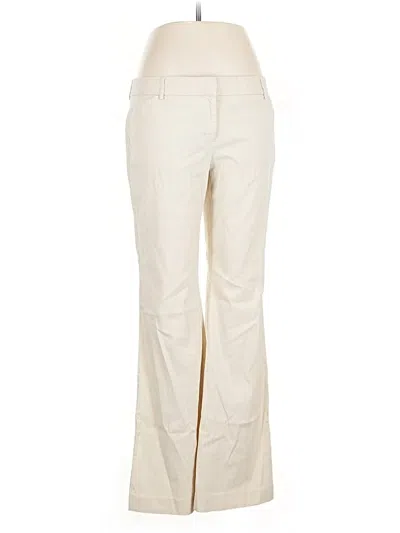 Pre-owned Express Design Studio Dress Pants In White